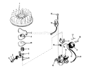 Page I Diagram and Parts List for 31677 6000001-6999999 - 1976 Toro Snow Blower