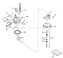 Page C Diagram and Parts List for 31677 7000001-7999999 - 1977 Toro Snow Blower