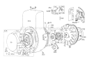 Rewind Starter Diagram and Parts List for 31263 4000001-4999999 - 1974 Toro Snow Blower