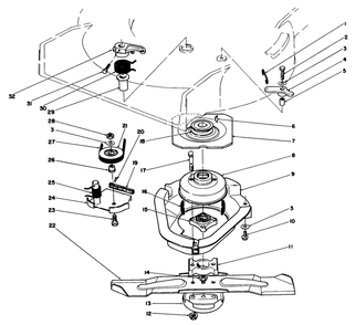 Part Location Diagram of 49-7921 Toro DISCONTINUED