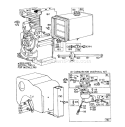 Page C Diagram and Parts List for 31763 6000001-6999999 - 1976 Toro Snow Blower