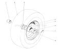 Page I Diagram and Parts List for 31763 6000001-6999999 - 1976 Toro Snow Blower