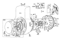 Page G Diagram and Parts List for 31823 7000001-7999999 - 1977 Toro Snow Blower