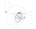Part Location Diagram of 23-2340 Toro 1032 Tire Chain Kit