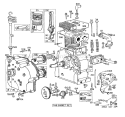 Part Location Diagram of 211904 Tecumseh Head-Cylinder