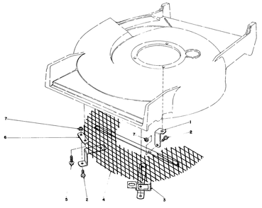 Leaf Shredder Kit Model No. 59105 (Optional) Diagram and Parts List for 20700 2000001 - 2999999 Toro Lawn Mower