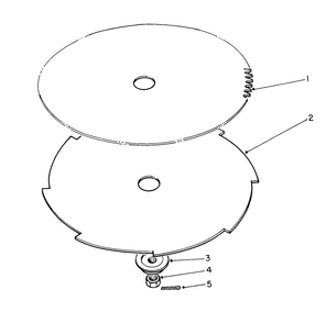 Blade Accessories (Optional) Diagram and Parts List for 51675 2000001 - 2999999 Toro Trimmer