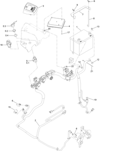 Electrical Assembly Diagram and Parts List for 74947 403247300-999999999 Toro Lawn Mower