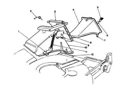 Recycler Bagging Kit Model No. 59179 (Optional) Diagram and Parts List for 20217 2000001 - 2999999 Toro Lawn Mower