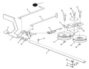 Brake & Idler Assembly (212-H) Diagram and Parts List for 32-12B5A3 1000001-1999999 - 1991 Toro Lawn Tractor