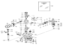 Page N Diagram and Parts List for 32-11BX02 1988 Toro Lawn Tractor