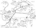 Part Location Diagram of 111364 Toro Assembly Wiring Harness