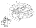 Starter Diagram and Parts List for 32-12O501 1990 Toro Lawn Tractor