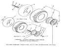 Wheels And Tires Diagram and Parts List for 32-10BE01 1990 Toro Lawn Tractor
