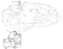 12hp Engine Starter Assembly Diagram and Parts List for 32-10BE02 1000001-1999999 - 1991 Toro Lawn Tractor