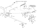 Brake & Idler Assembly (210-5 & 212-5) Diagram and Parts List for 32-12O503 2000001-2999999 - 1992 Toro Lawn Tractor