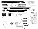 Decal & Miscellaneous Parts Assembly Diagram and Parts List for 32-12O503 2000001-2999999 - 1992 Toro Lawn Tractor