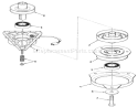 Part Location Diagram of 113280 Toro Rotor Assembly