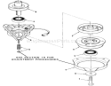 Engine Pulley & Pto Clutch Diagram and Parts List for 32-16BE01 1990 Toro Lawn Tractor