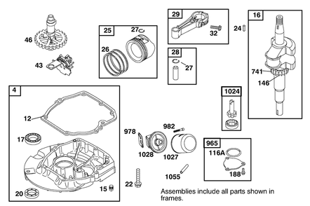 Engine Gts-200 Diagram and Parts List for 22157 9900001 - 9999999 Toro Lawn Mower