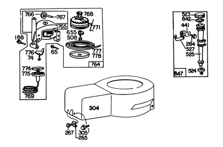 Part Location Diagram of 392063 Toro Pulley-and Gear Assembly.-Starter
