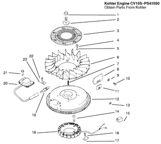 Ignition/Electrical Diagram and Parts List for 72047 9900001 - 9999999 Toro Lawn Tractor