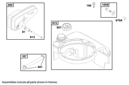 Engine Briggs & Stratton Model 12u802-1740-E1 Diagram and Parts List for 20716 9900001 - 9999999 Toro Lawn Mower