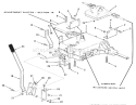 Part Location Diagram of 111106 Toro Support Shift