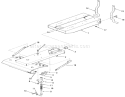 Part Location Diagram of 111085 Toro Front Frame Assembly
