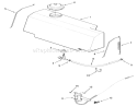 Part Location Diagram of 110926 Toro Retainer Tank Left Hand