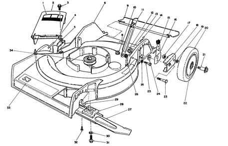 Part Location Diagram of 46-1930 Toro DISCONTINUED