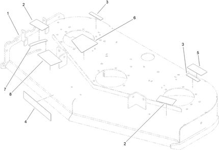 Part Location Diagram of 120-6412 Toro DECAL-BELT TENSION, CE