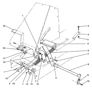 Part Location Diagram of 47-0550 Toro DISCONTINUED