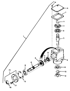 Part Location Diagram of 776196 Toro Shaft-Input