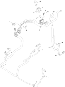 Wire Harness Assembly No. 135-5753 Diagram and Parts List for 72928 400000000 - 412799999 Toro Lawn Tractor