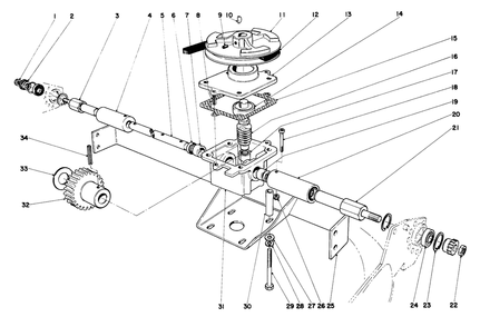 Part Location Diagram of 3-5781 Toro DISCONTINUED