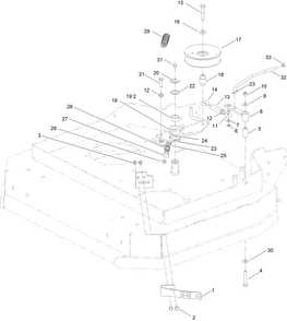 Part Location Diagram of 09207 Toro Nut Unf 5/16 Plain Plated