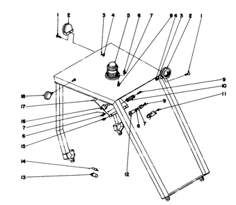 Part Location Diagram of 25-4260 Toro Signal & Tail Lights
