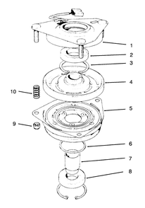 Clutch Assembly No. 54-3200 Diagram and Parts List for 30180 590001 - 599999 Toro Lawn Tractor Accessories