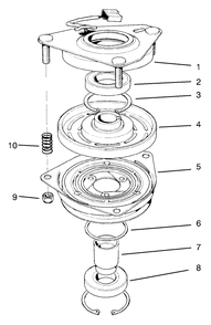 Clutch Asm No. 54-3200 Diagram and Parts List for 30177 695001 - 699999 Toro Lawn Tractor Accessories
