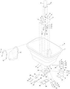 Part Location Diagram of 233-70 Toro Knob-Star, Three
