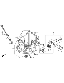 Oil Pan Assembly Diagram and Parts List for 02606 (313000001-313999999)(2013) Toro Lawn Mower