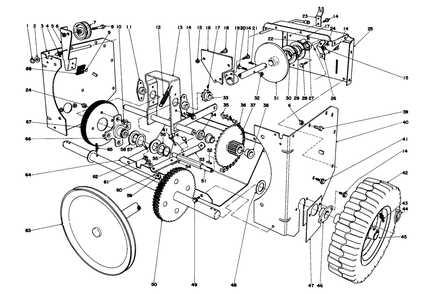 Part Location Diagram of 20-3100 Toro DISCONTINUED