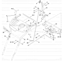 Part Location Diagram of 121-6821 Toro Decal-Model