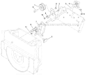 Part Location Diagram of 120-9254-03 Toro Impeller Clutch Assembly
