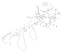 Part Location Diagram of 120-3892 Toro Belt-v