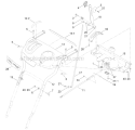 Handle Diagram and Parts List for 37771 313000001-313999999 - 2013 Toro Snow Blower
