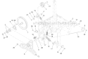 Pulleys and Bellcrank Diagram and Parts List for 37771 313000001-313999999 - 2013 Toro Snow Blower