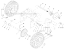 Drive Diagram and Parts List for 37771 313000001-313999999 - 2013 Toro Snow Blower