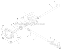 Part Location Diagram of 119-7639 Toro Shaft-Output, Auger